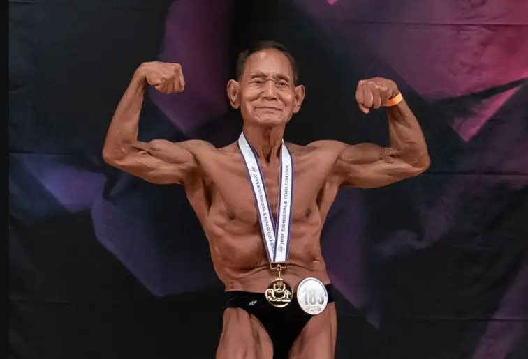 Ему 90 лет, и он снова стал чемпионом: японский бодибилдер раскрыл свой режим