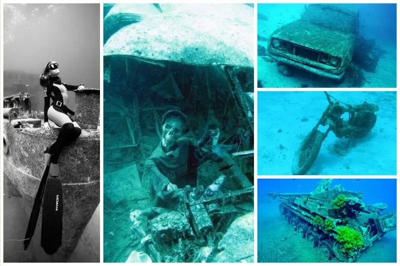 Поглощенные водой — ужас и красота затонувшей техники (26 фото)
