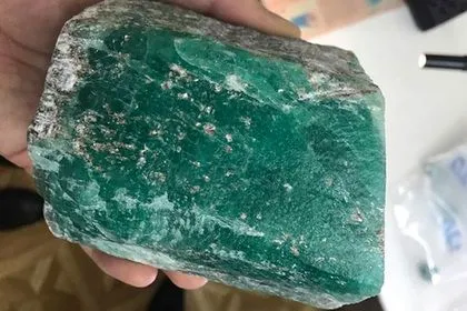 На Урале найден гигантский изумруд