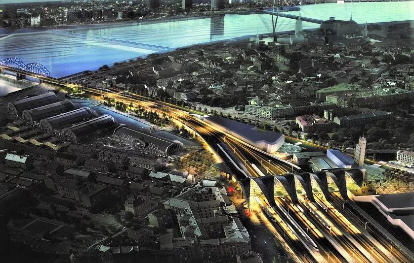 Строительство станции Rail Baltica в аэропорту Rīga: подано восемь предложений