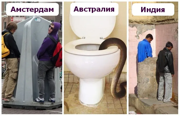 17 туалетов в разных странах мира, к которым нашему человеку нужно морально подготовиться