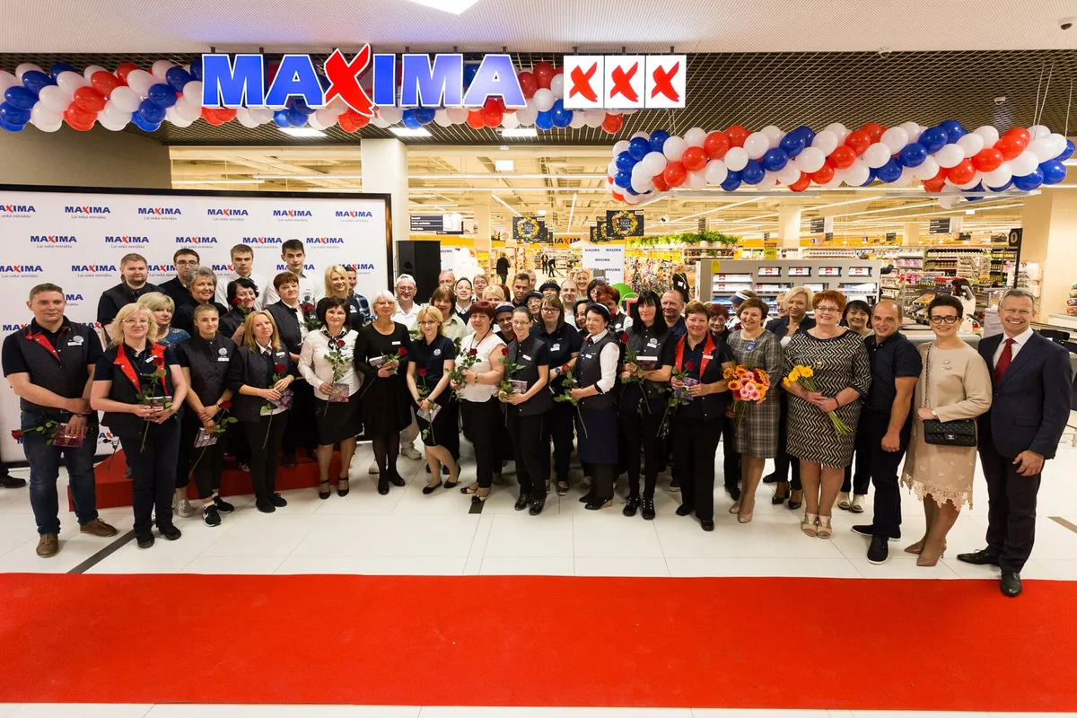 В Rīga Plaza открылся гипермаркет Maxima!