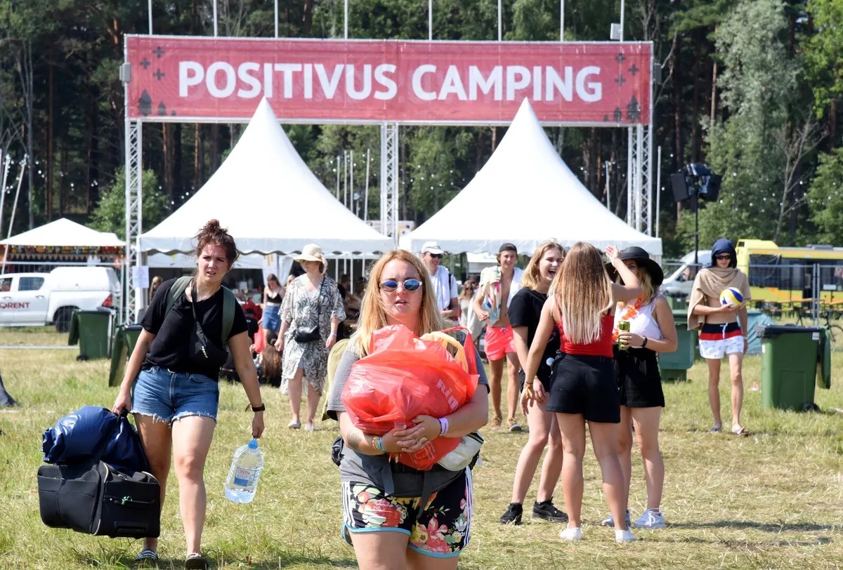 Возможен первый фестиваль Positivus без осадков