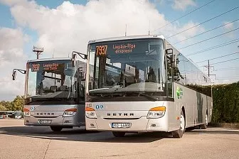 «Liepājas autobusu parks» pirmdien Ogres novada reģionālajos autobusu maršrutos neizpildīs sešus reisus
