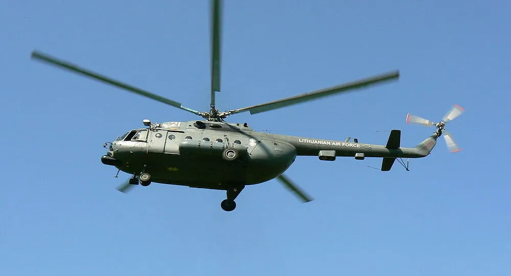 Литовский вертолет спас нашего военного моряка
