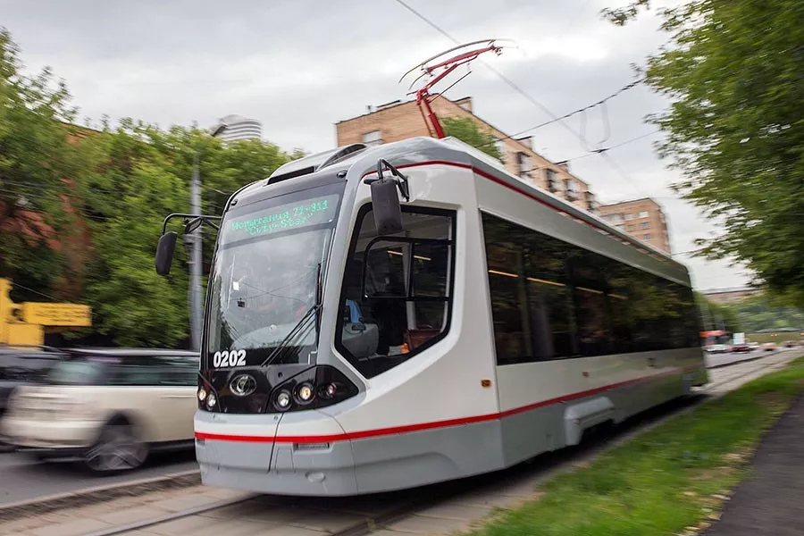 Piektdien Daugavpilī sāks kursēt jaunie Krievijā ražotie tramvaji