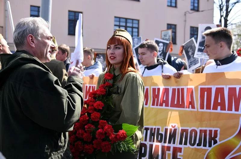 9 мая по Риге пойдет один «Бессмертный полк»: второе мероприятие отменили