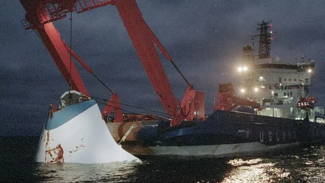 В Балтийском море началось лазерное сканирование останков парома «Эстония»
