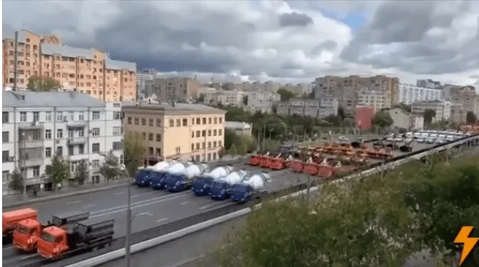 «Типичная нуль-транспортировка»: в Москве либо стуканулись, либо снимают фильм по Стругацким (ВИДЕО)