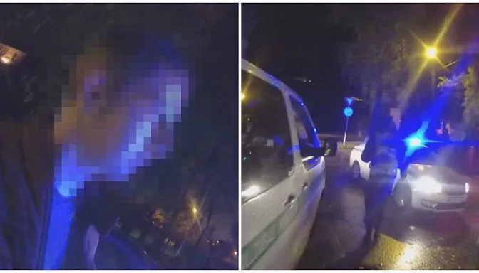 «Всего три пива выпил»: полиция поймала водителя, который устроил гонки по ночной Риге