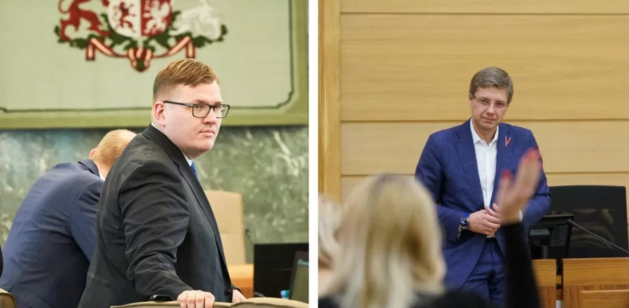 Насколько я знаю, Ушакову 18 уже исполнилось — тогда имеет право: Пуце об участии экс-мэра в выборах Рижской думы
