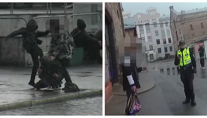 Кровавый конфликт у Центрального рынка: пострадавшего серьезно избили