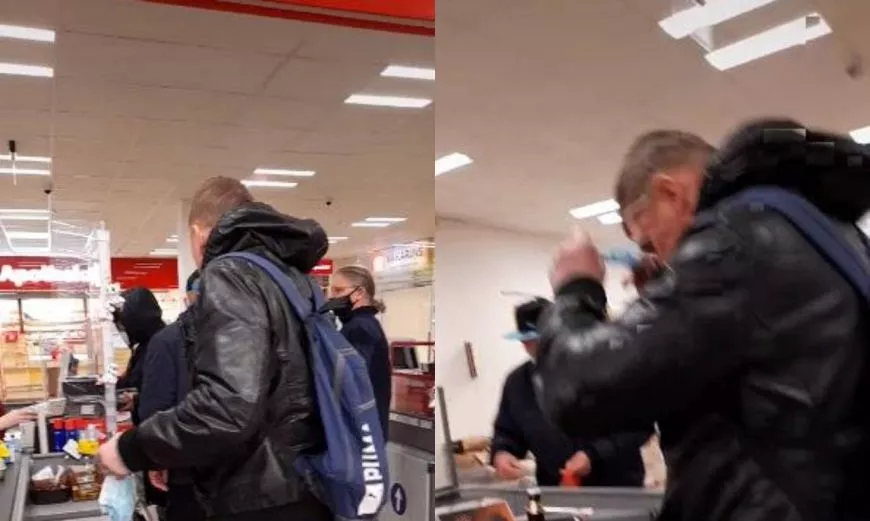«Герой-антимасочник» устроил акцию неповиновения в супермаркете