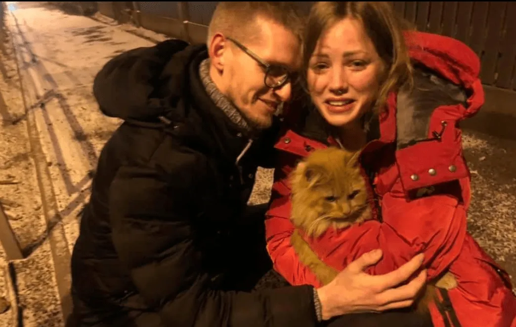 На пятые сутки нашёлся котик, пропавший после взрыва дома в Агенскалнсе