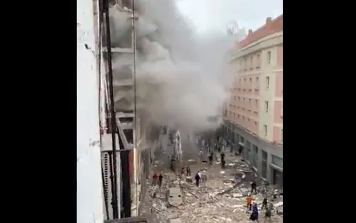 В Мадриде прогремел мощный взрыв, есть погибшие (дополнено) (ВИДЕО)