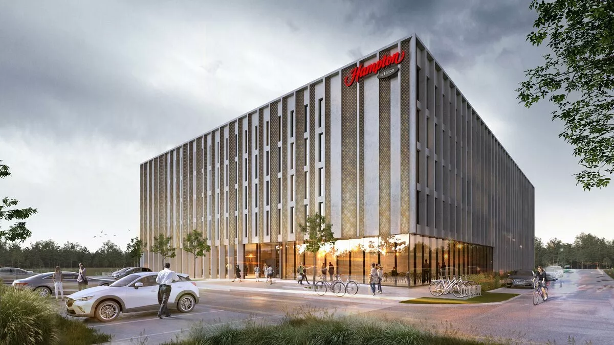 Ar Bigbank Latvija atbalstu pie Rīgas lidostas būvē 13,8 miljonus eiro vērtu viesnīcu