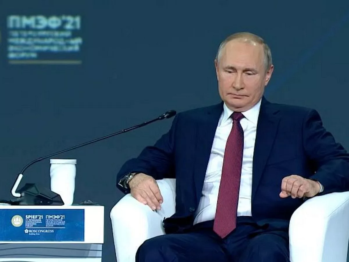 «Уже затюкали этими вопросами. Не знаю и знать не хочу»: Путин высказался о Романе Протасевиче (видео)