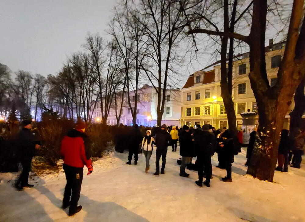 Līdz šim par dažādiem pārkāpumiem aizturēti 16 Gobzema rīkotās protesta akcijas dalībnieki