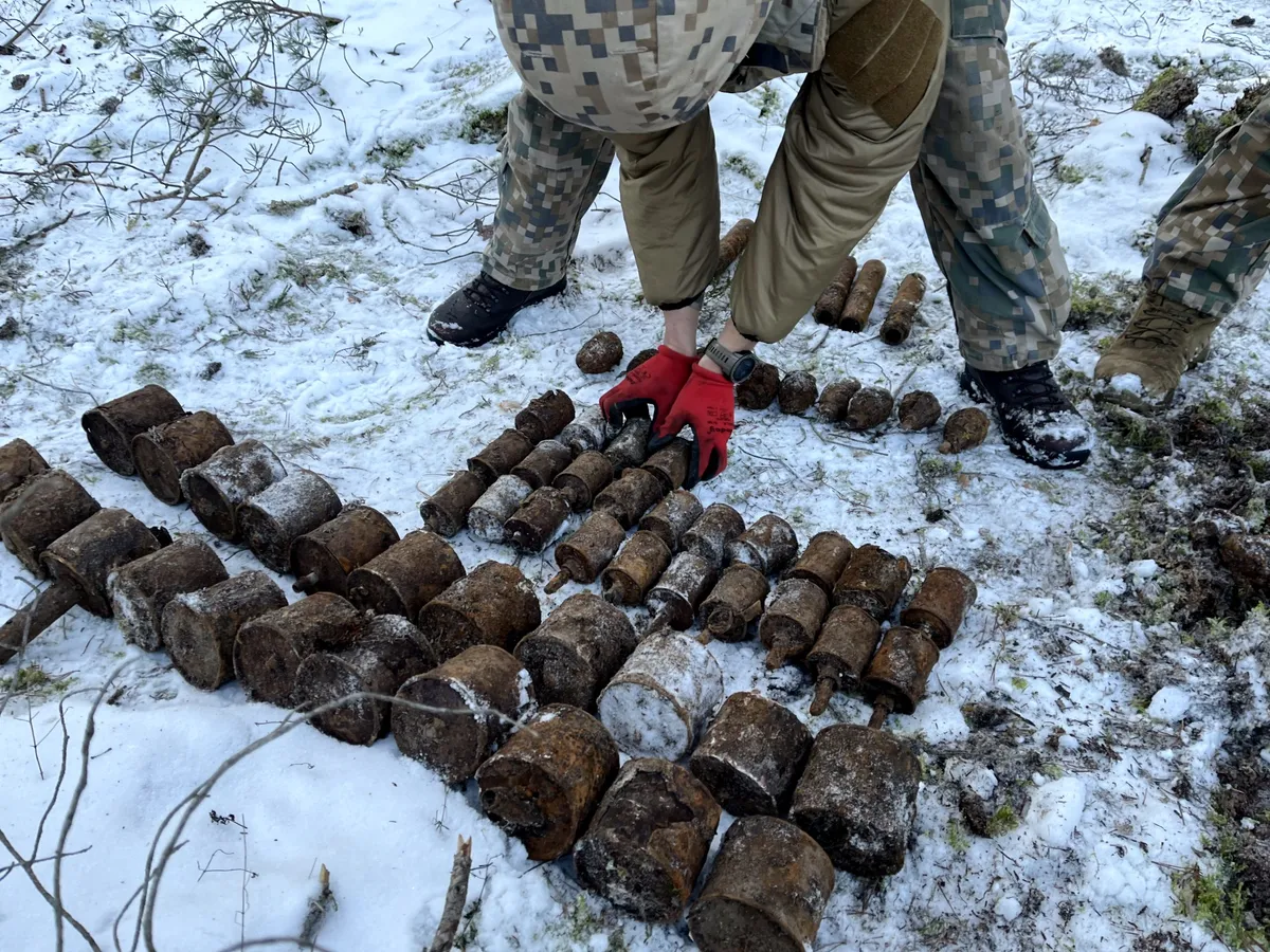 В Болдерае «черный археолог» обнаружил больше сотни ручных гранат: подключились сапёры Земессардзе