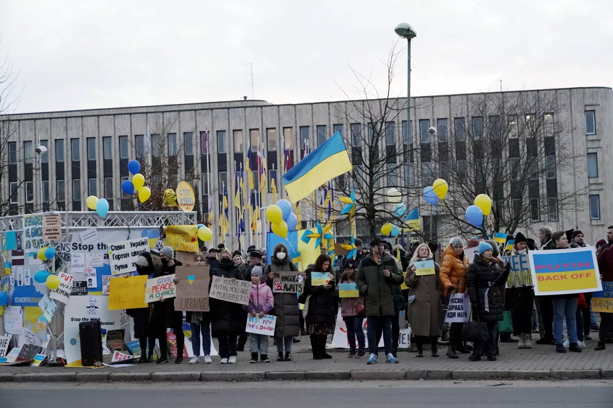 Rīgā notiks gājiens «Kopā ar Ukrainu! Kopā pret Putinu!»