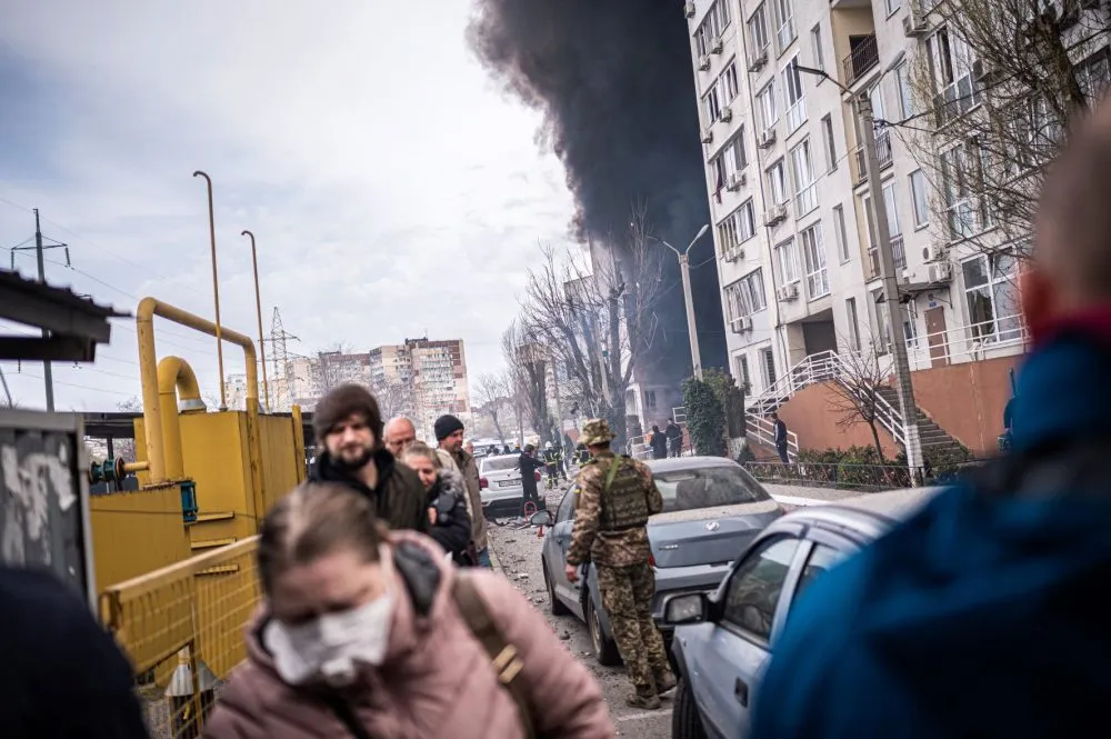 Зеленский и премьер-министр Греции попали под российский обстрел в Одессе