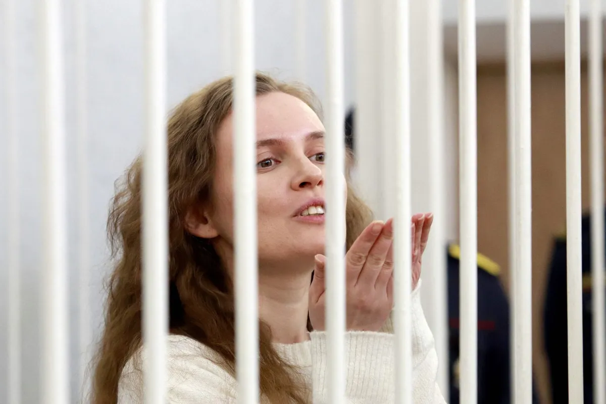 Белорусскую журналистку Екатерину Андрееву приговорили к восьми годам