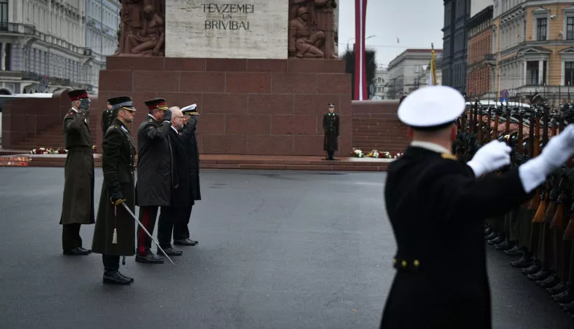 Valsts prezidents sveic Godasardzes rotu 30.gadadienā