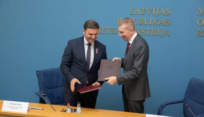 Латвия всегда решительно поддерживала включение Северной Македонии в ЕС: Рикевич
