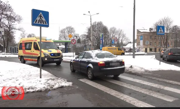 ДТП в Иманте: на пешеходном переходе сбит ребенок