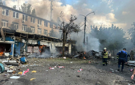 NYT: взрыв на рынке в Константиновке, вероятно, был вызван украинской ракетой, выпущенной из «Бука»