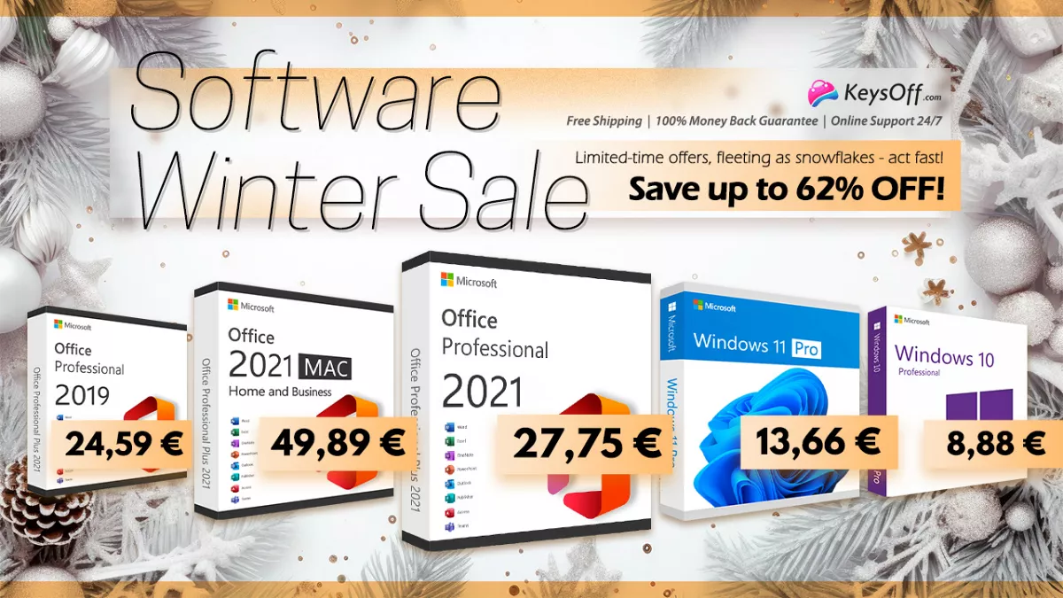 Keysoff Большая скидка! Office 2021 Pro Plus всего за 15 евро!