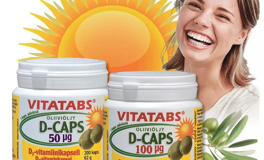 Солнце в таблетках: почему нужно принимать Vitatabs D–Caps?