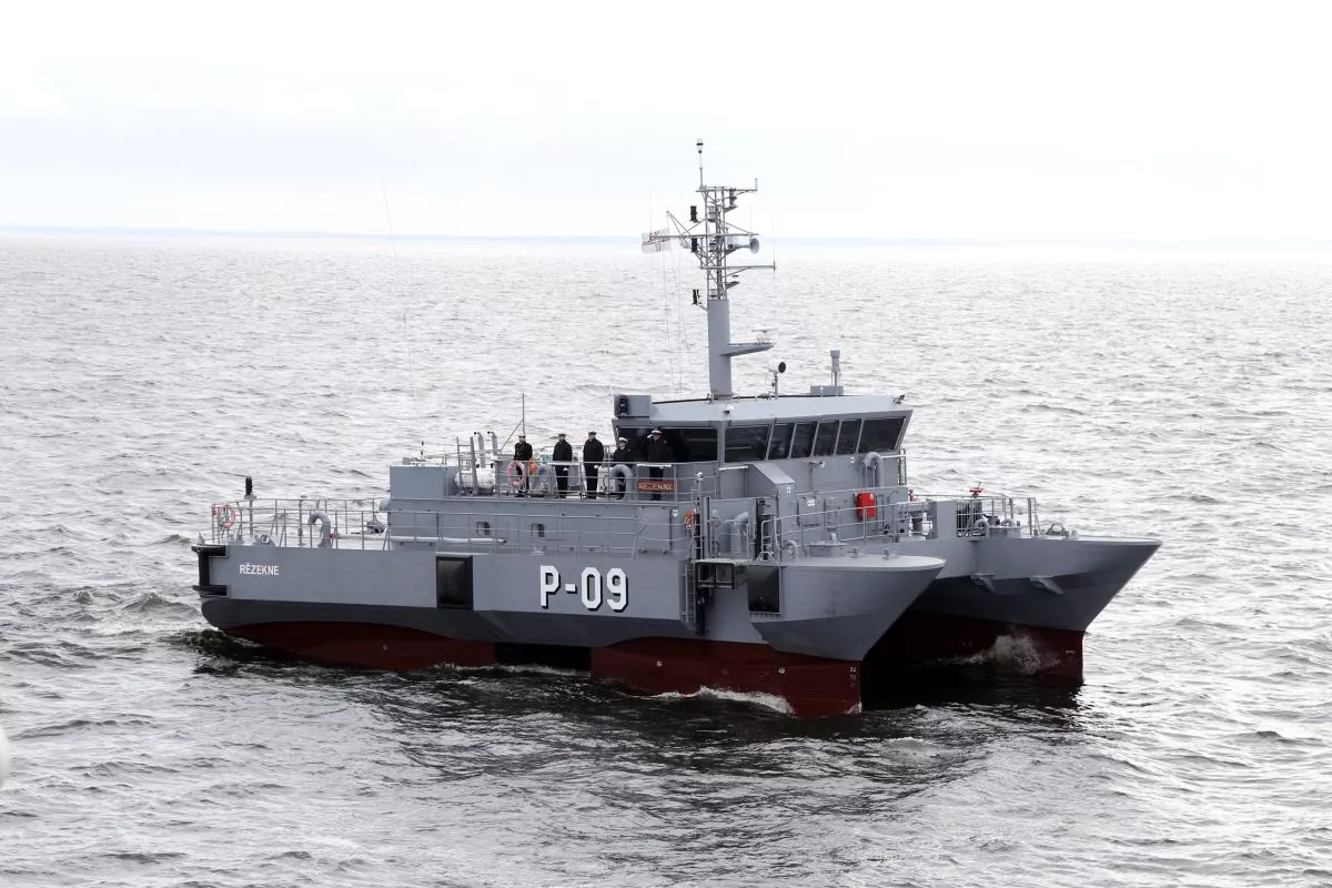 Военно-морские силы Эстонии будут охранять кабель на дне Балтийского моря