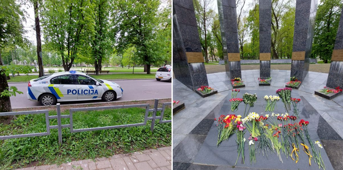 Līdz dienas vidum aizturēti seši 9.maija atzīmētāji