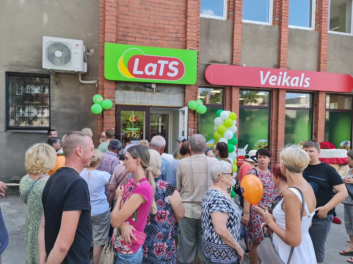Daugavpilī pēc rekonstrukcijas durvis ver apkaimē iecienīts “LaTS” veikals