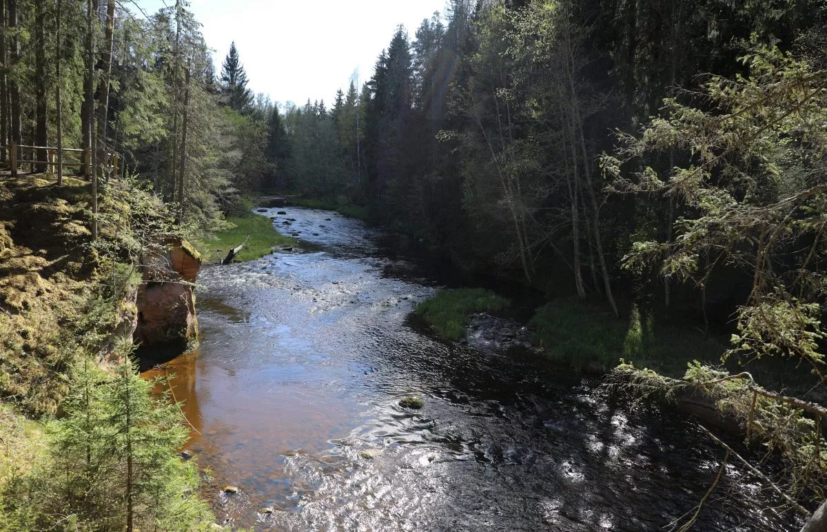 Paaugstinoties ūdens līmenim, iespējams laivot pa Amatu