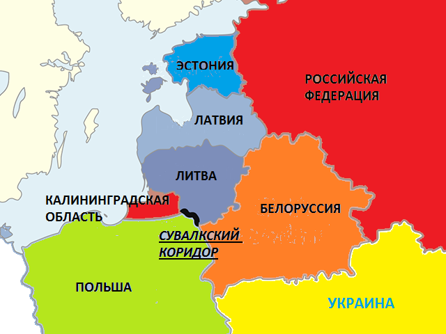 Через Сувалкский коридор и порты: польская XYZ о планах эвакуации населения Балтии