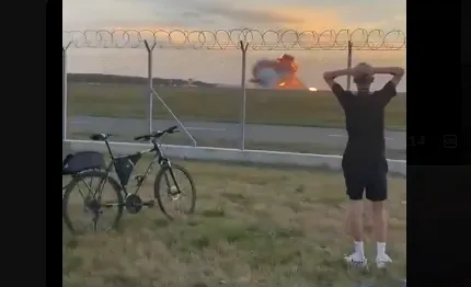 В Польше разбился истребитель F-16: международный авиасалон отменён (ВИДЕО 18+)