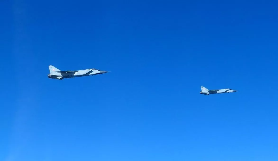 NATO iznīcinātāji netālu no Latvijas piekrastes pārtvēruši piecas Krievijas lidmašīnas