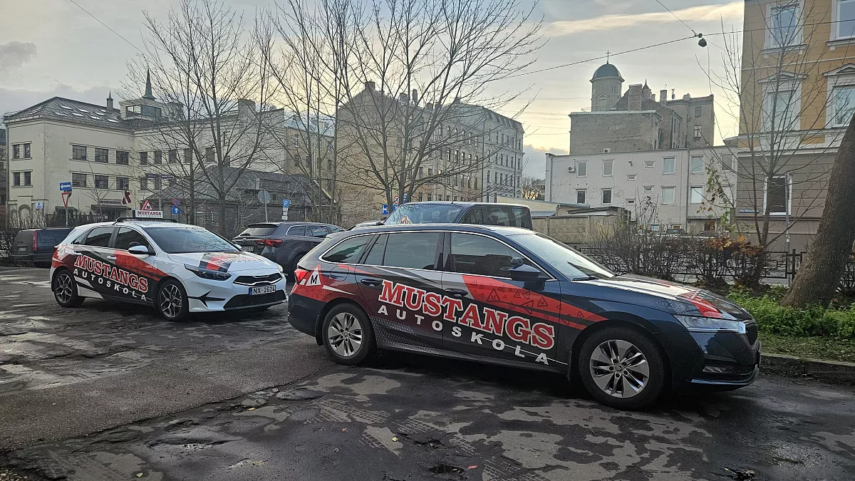 Rīgas jaunieši izvēlas autoskolu «Mustangs»