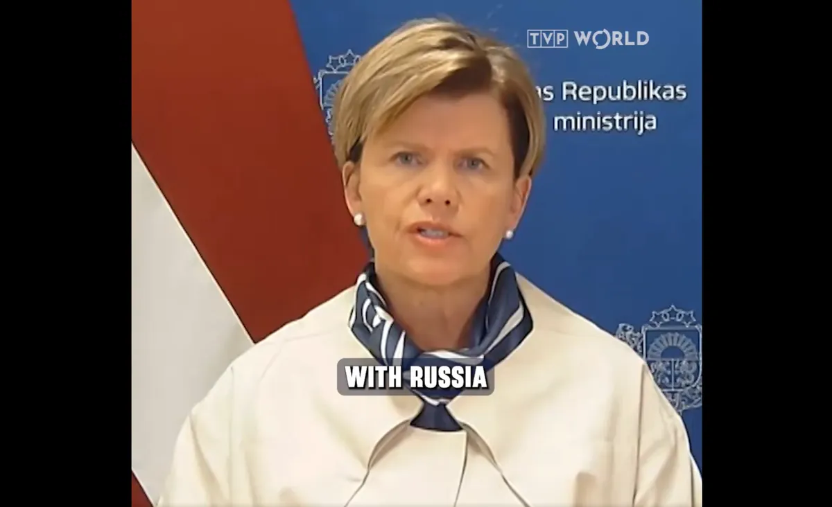 Это просто неправда: Браже сделала заявление по поводу слухов о нападении России на Балтию