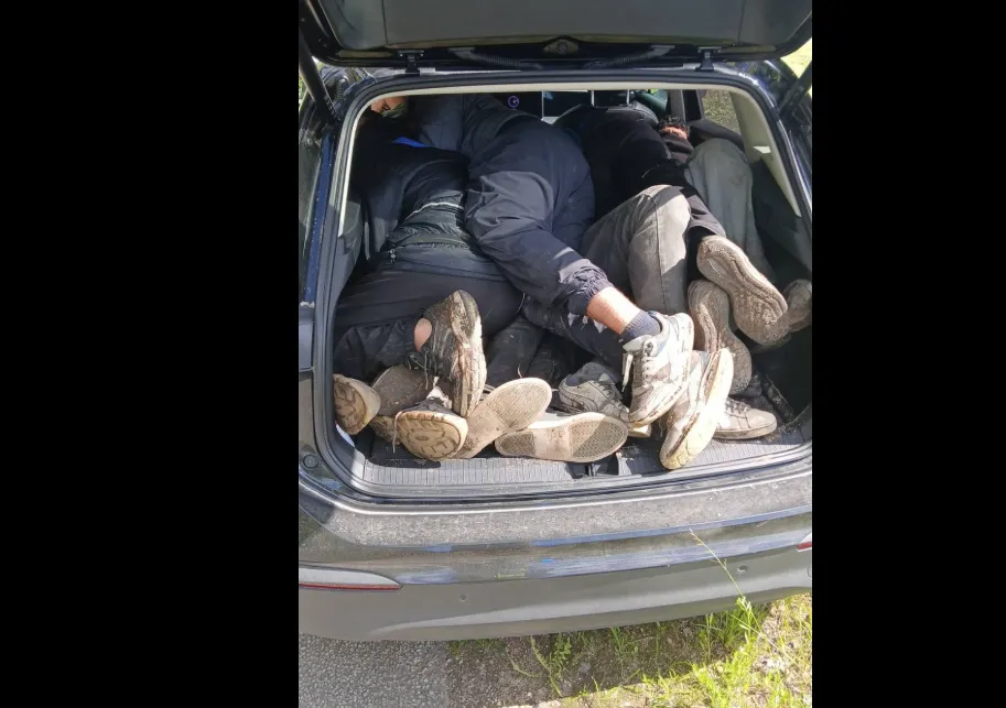 Даже из Турции? Пограничники поймали очередных перевозчиков нелегалов