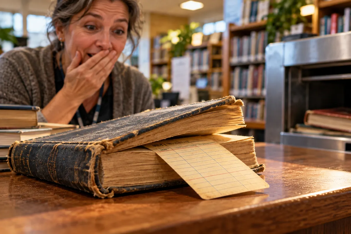 Книгу вернули в библиотеку с опозданием на 43 года