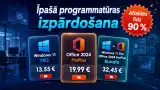 Joprojām izmantojat vecāku Office vai Windows? Office 2024 Pro par 19,99 € un Windows 11 Pro par 13,55 €