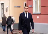«Руки прочь от Домбравы»: сподвижники скандального министра собрались у Сейма (ФОТО)