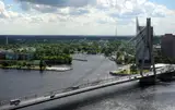 Временный мост можно разбирать и ездить «как на танках»: готовится ремонт Вантового