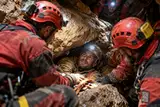 27 часов заживо под камнями! В Италии 60 спасателей всю ночь пробивались к человеку в пещере