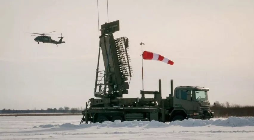 Под Вентспилсом установлена первая американская РЛС, полученная Латвия для контроля воздушного пространства