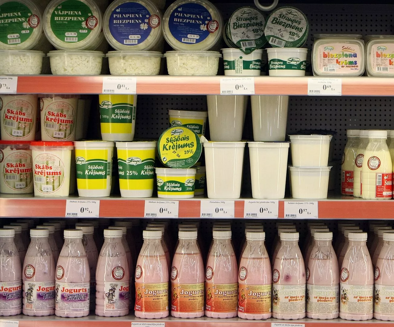 Цены на продукты в балтийских столицах: самые высокие в Таллине, в Риге «средние»