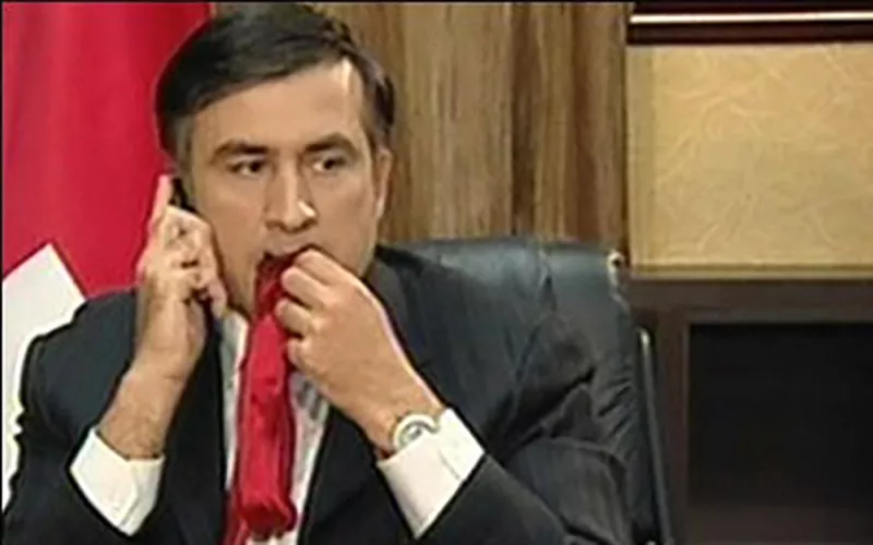 Галстук Саакашвили: за что его можно уважать